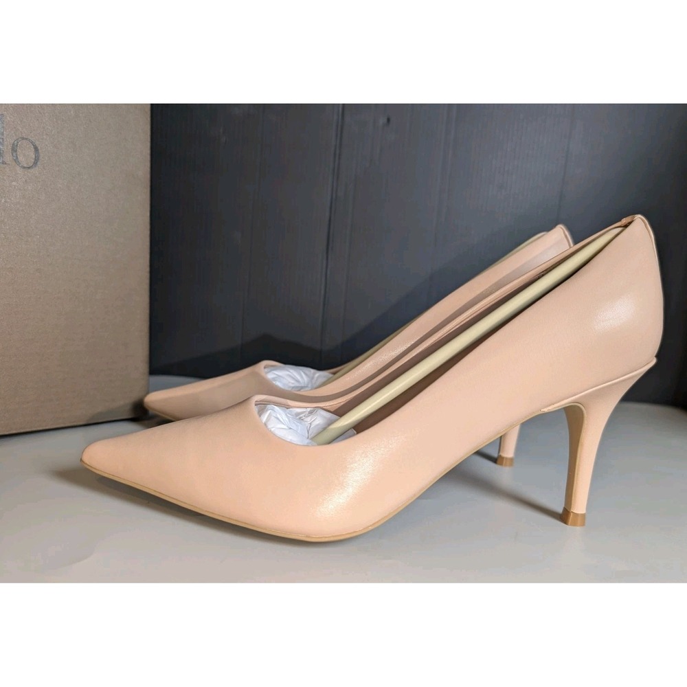 Linea Paolo Womens Paris-L Pointed Toe Stiletto Pumps Desert Sand Size 8 New
